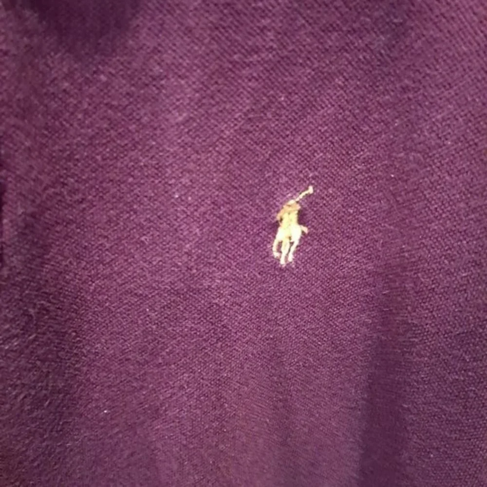 POLO Ralph Lauren Maroon with Yellow Embroidered Logo Size XL‎